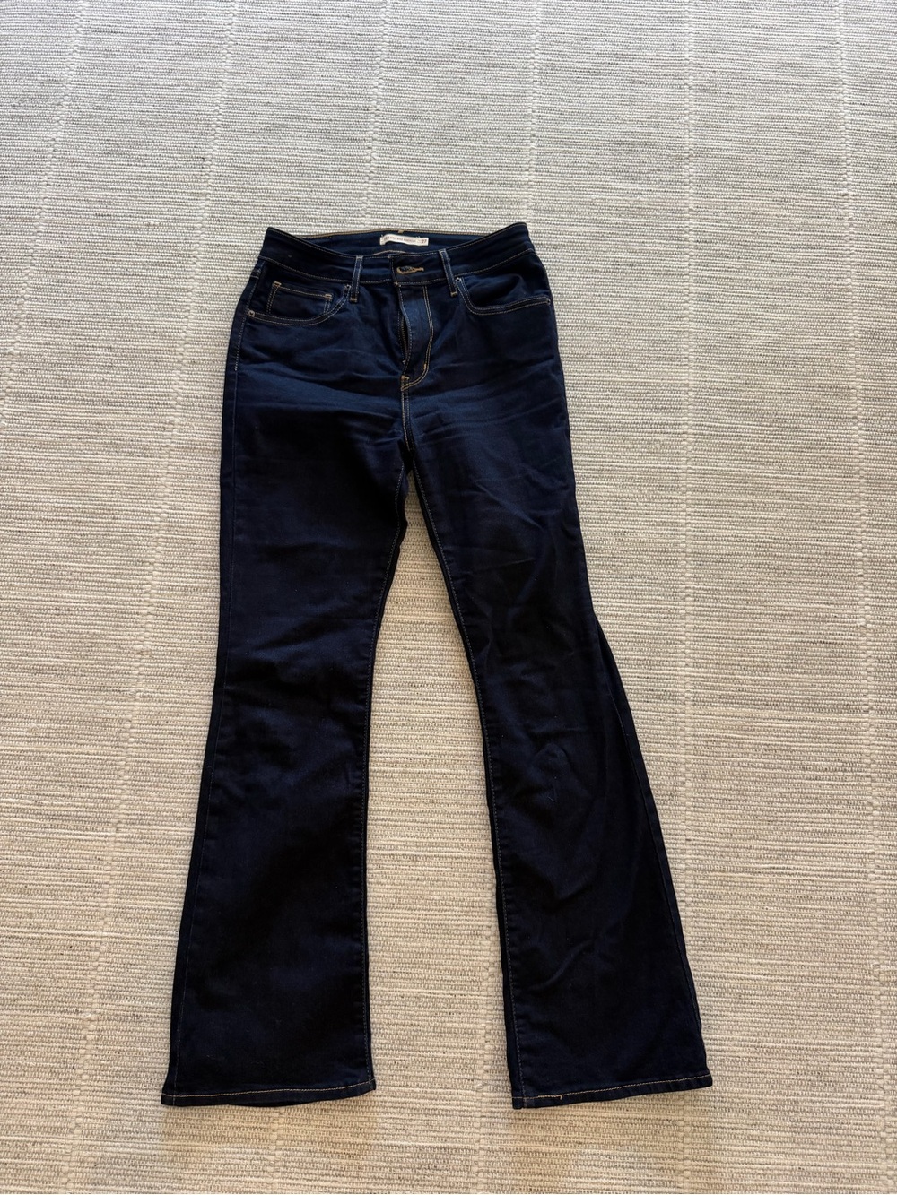 Levi 725 Dark Blue Bootcut Jeans - 27